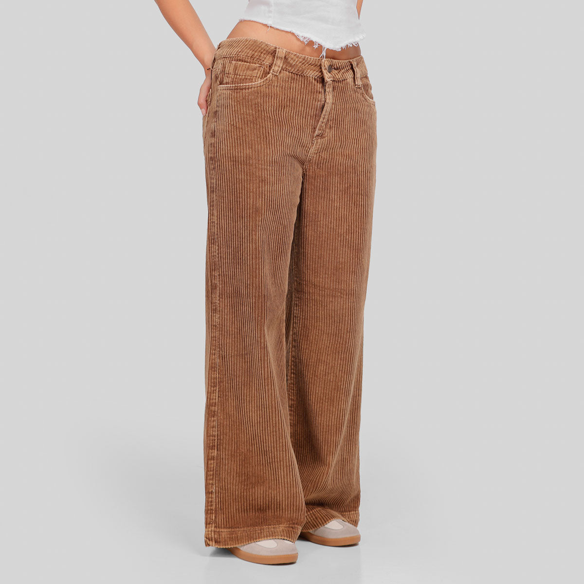 Pantalón en Pana Wide Leg Ax-2725