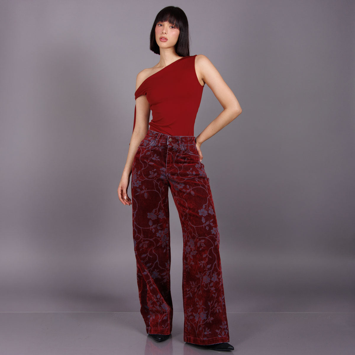 Pantalón Wide Leg Ax-3106 LIcrado