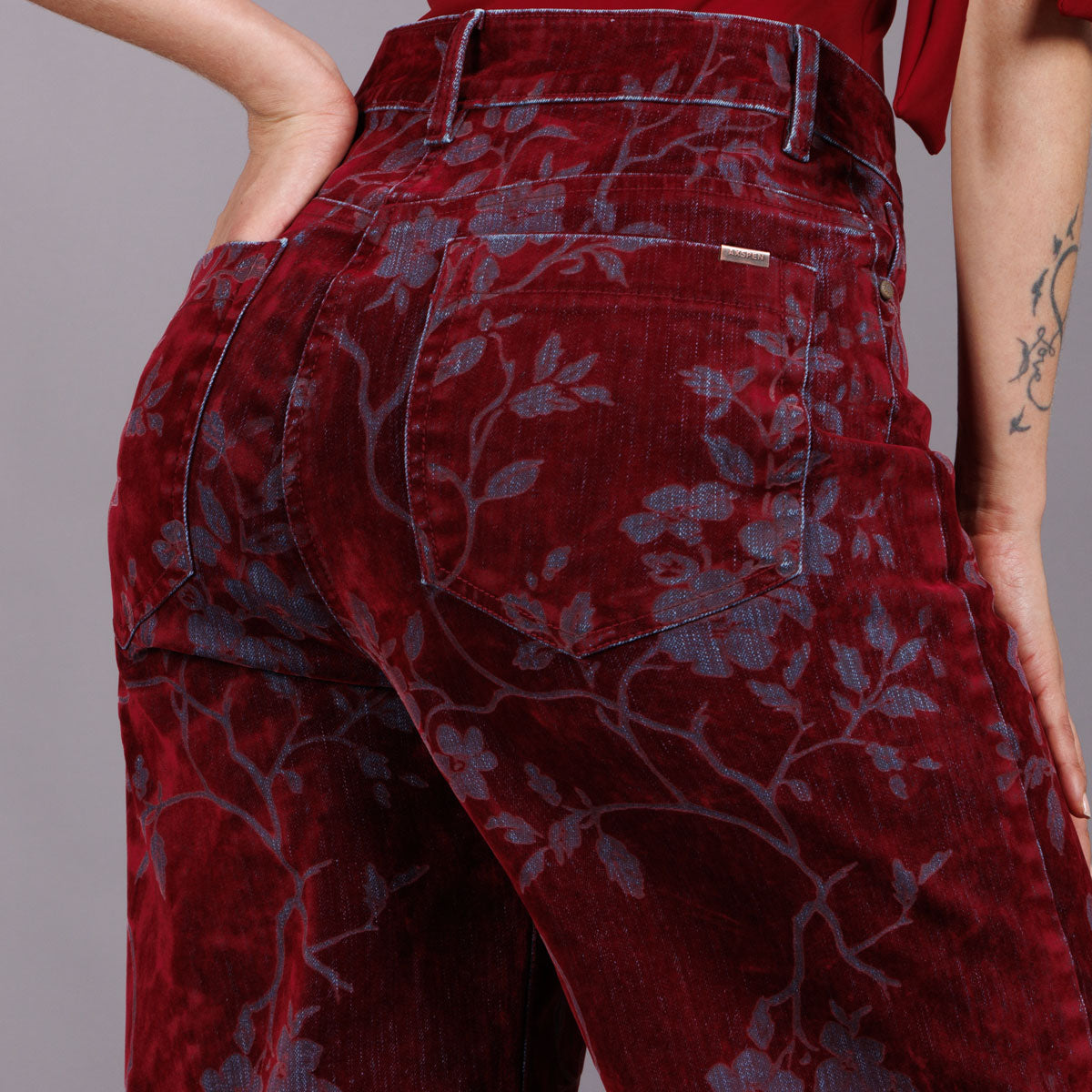 Pantalón Wide Leg Ax-3106 LIcrado