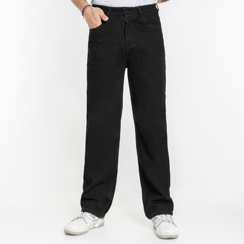 Jean  Masculino H-141 Negro Rigido