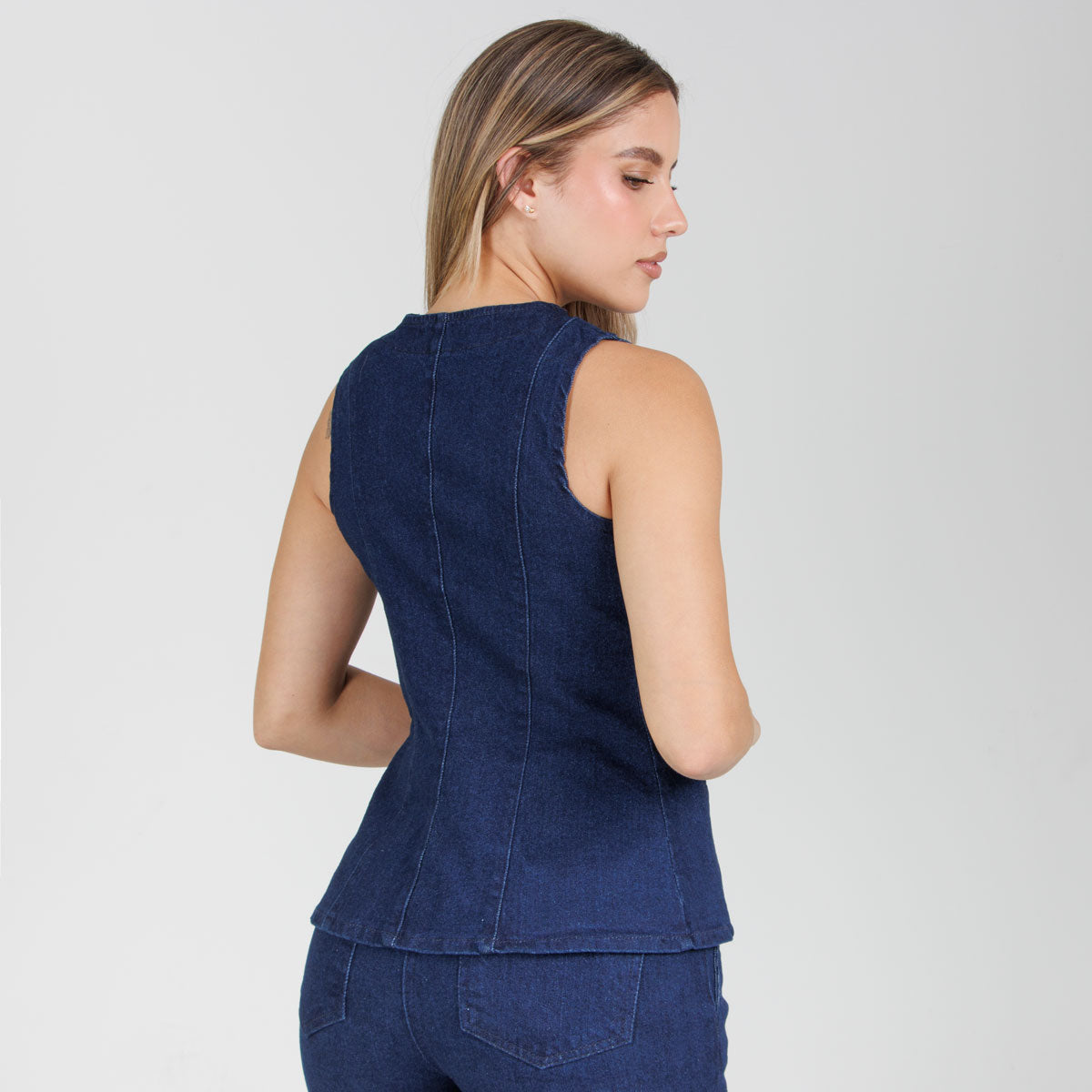 Chaleco Denim Axspen B1837