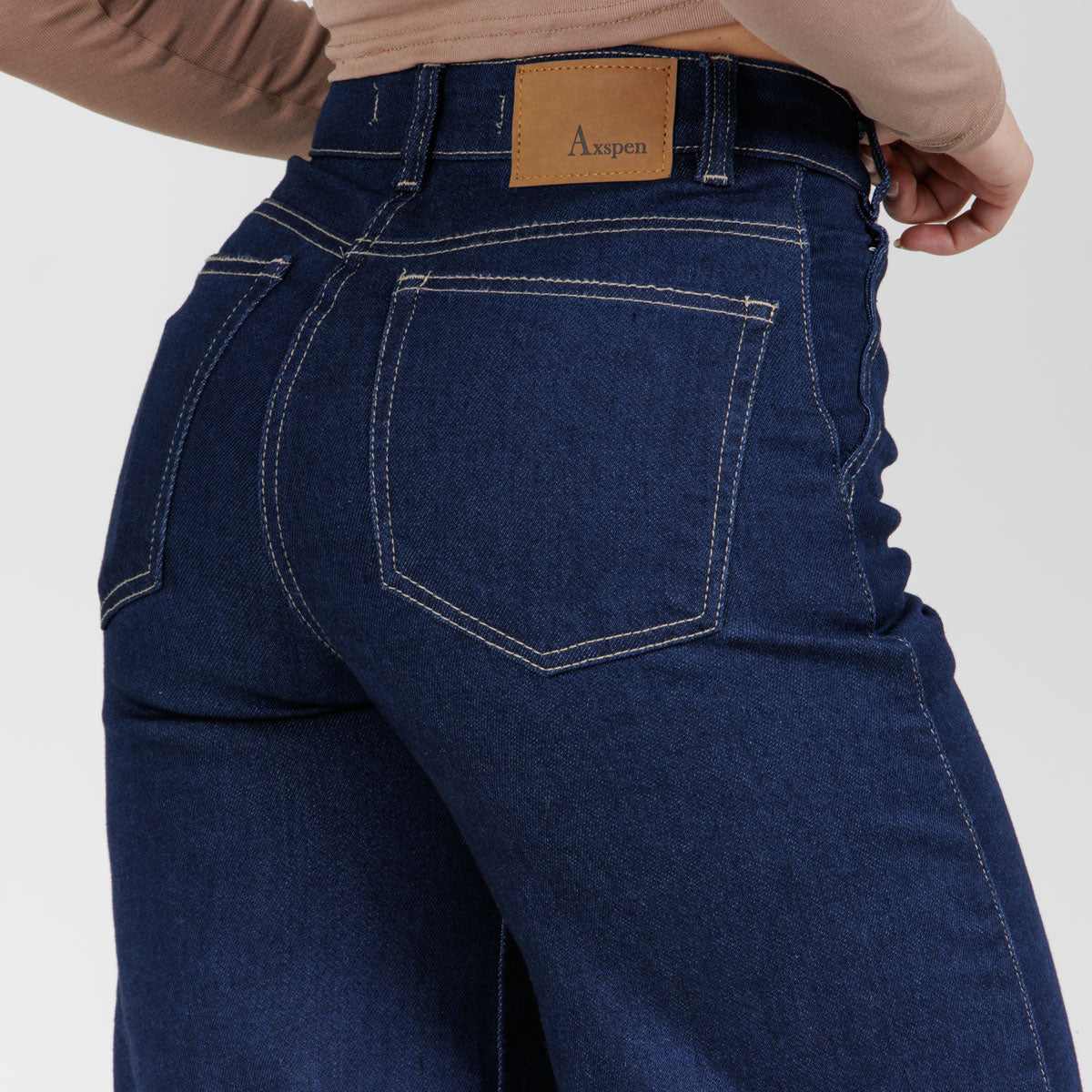 Jean Axspen Wide Leg Ax-2917 Rigido