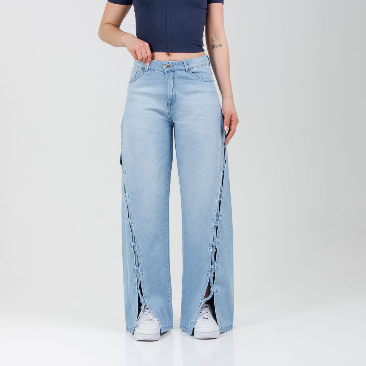 Jean Wide Leg Axspen OX-2977