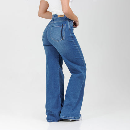 Jean wide leg Ax-2858 Licrado