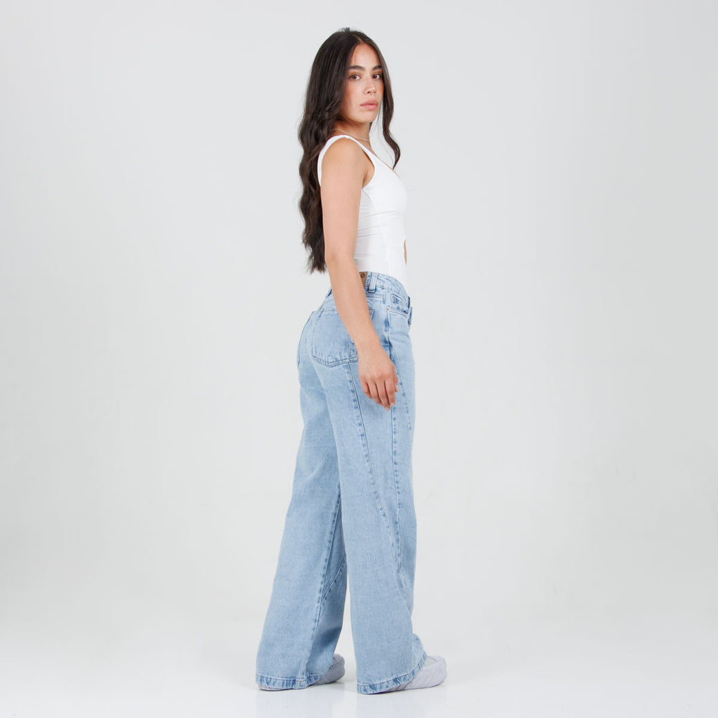 Jean Axspen Wide Leg Ax-3026 Rigido