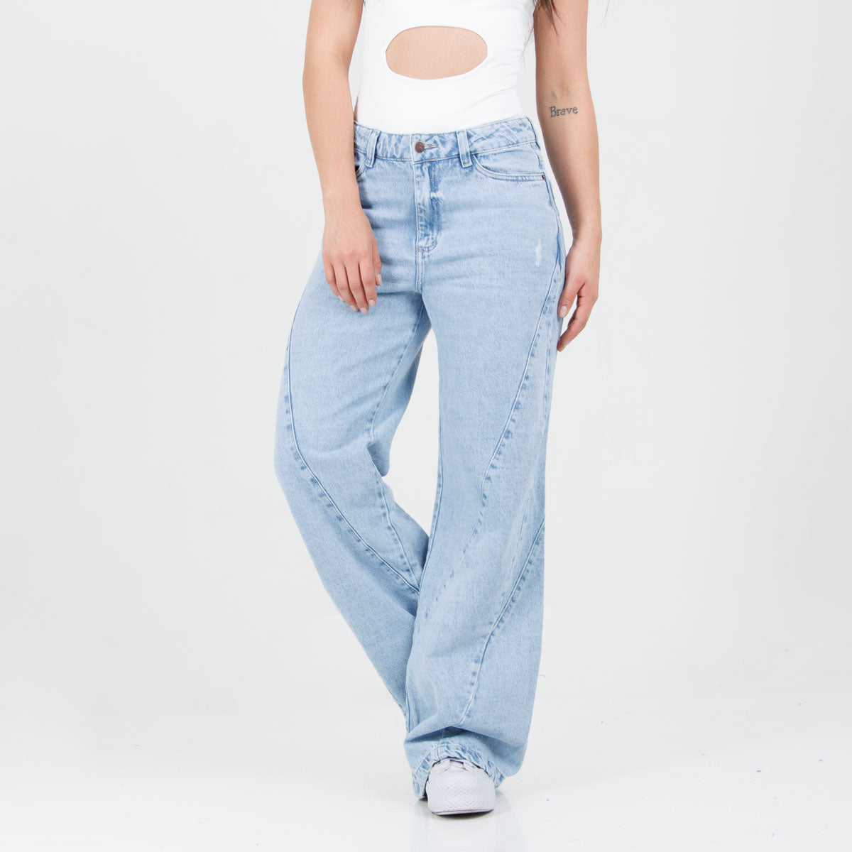 Jean Axspen Wide Leg Ax-3026 Rigido
