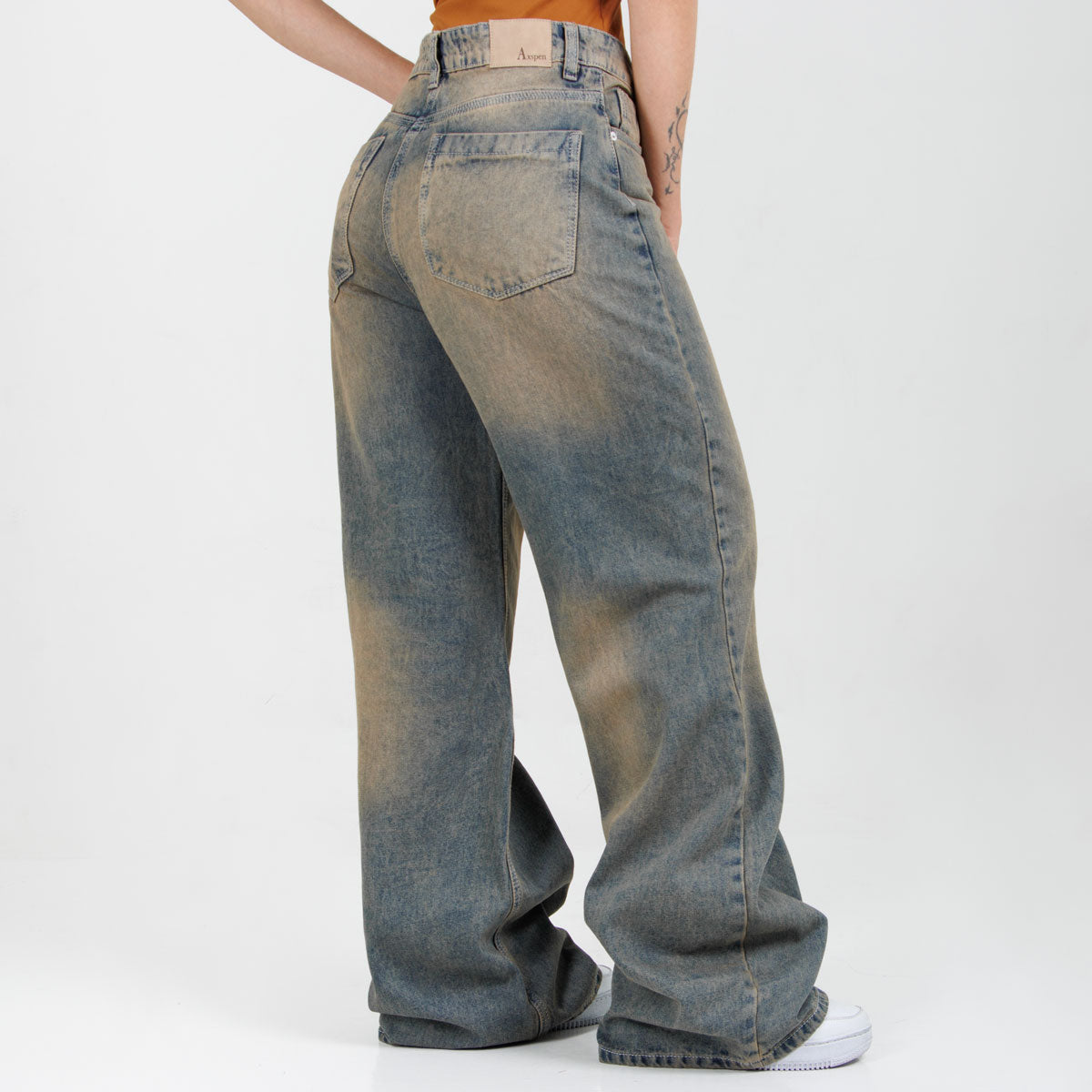 Jean Wide Leg Ax-3046  Rigido