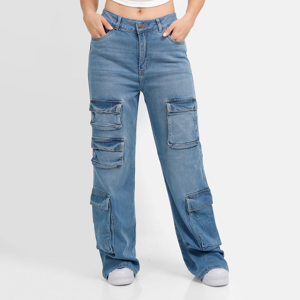 Jean Cargo Dama Ax-2660