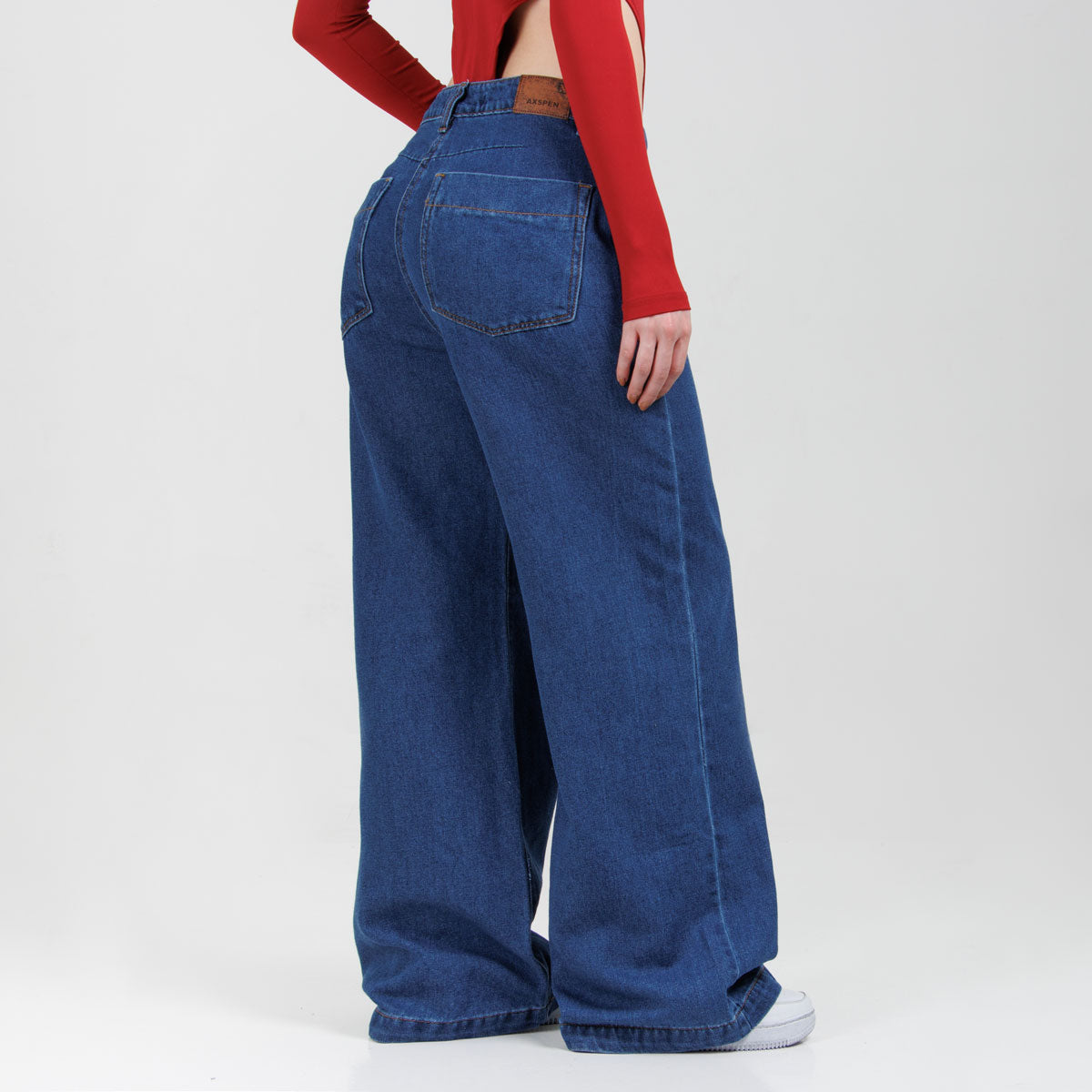 Jean Wide Leg  Ax-3071 Rigido