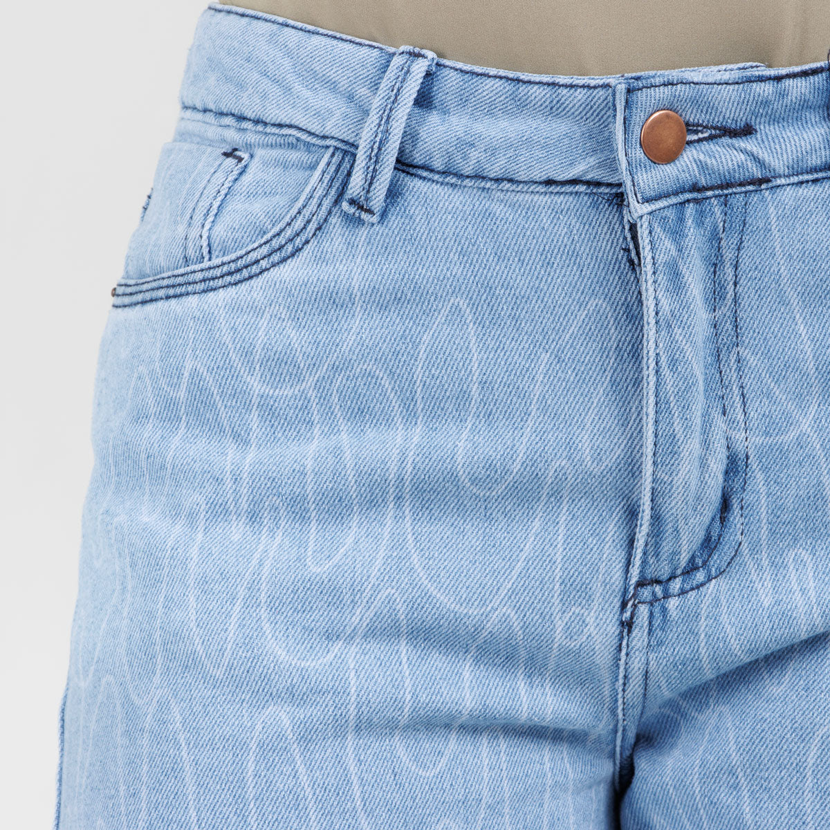 Jean Wide Leg  Ax-3077 Rigido