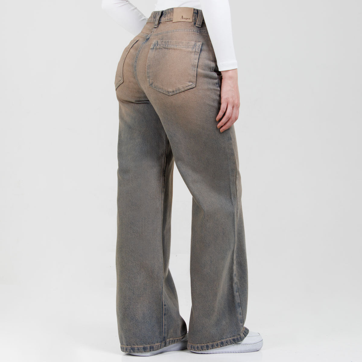 Jean Wide Leg Ax-3058 Rigido