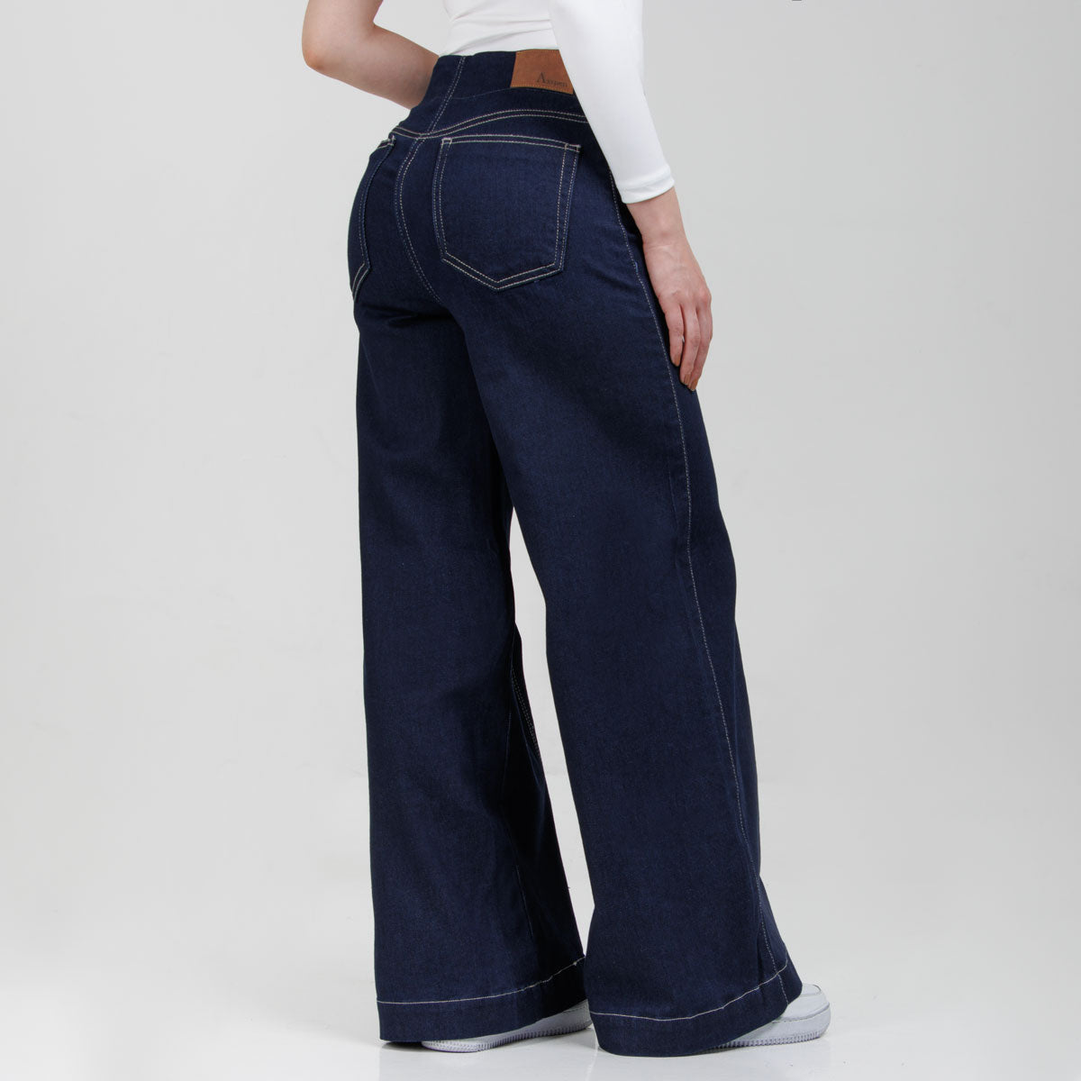 Jean Wide Leg  Ax-3057 LIcrado