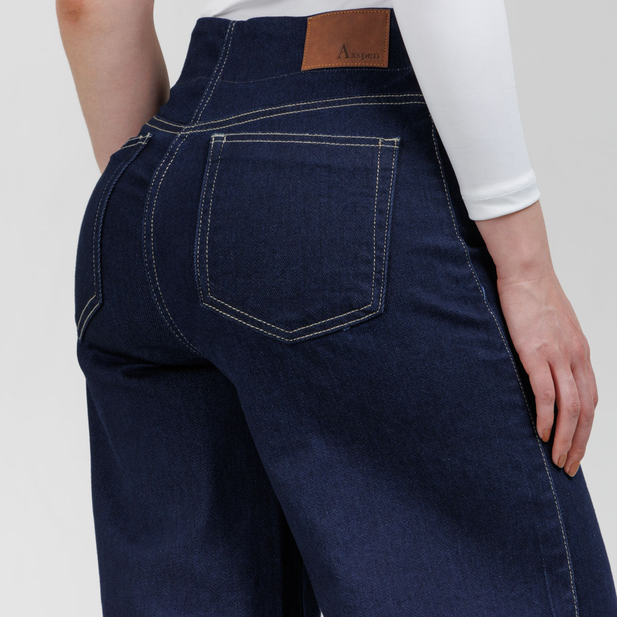 Jean Wide Leg  Ax-3057 LIcrado