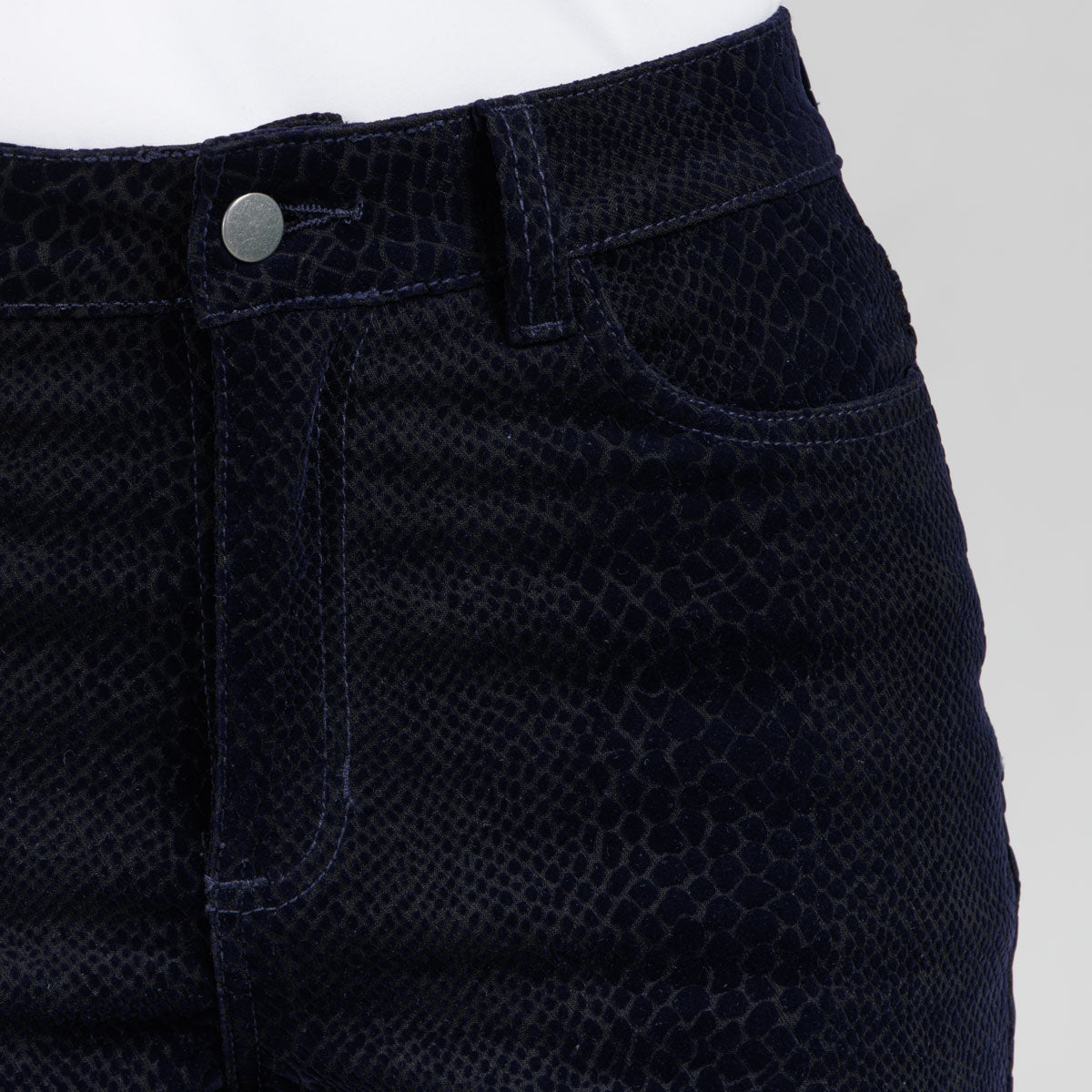 Pantalón Wide Leg Azul Ax-3083 licrado