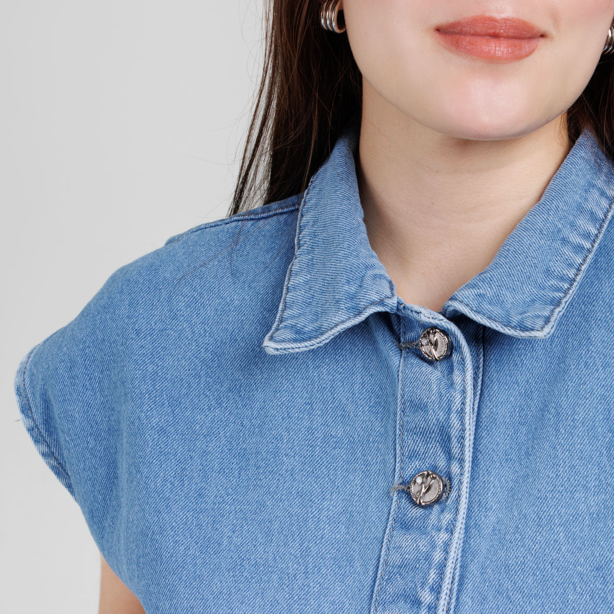 Chaleco Denim B1865