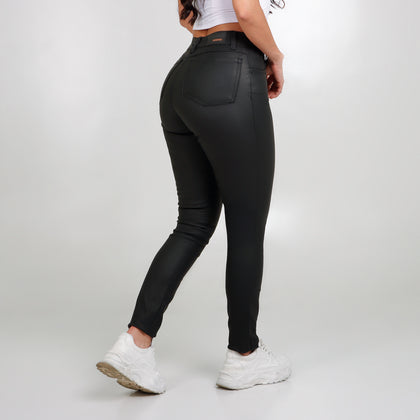 Skinny Axspen Efecto Piel  AX-2998 Negro