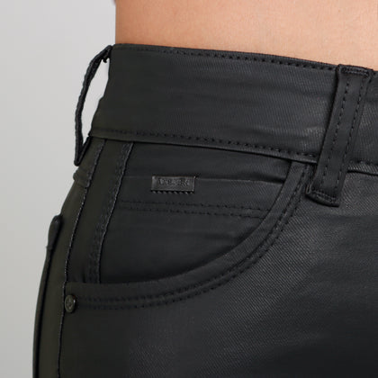Skinny Axspen Efecto Piel  AX-2998 Negro