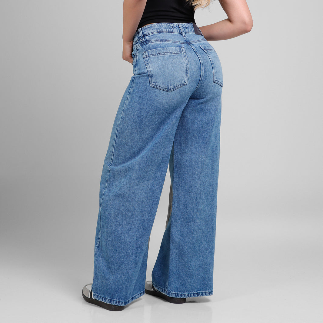 Jean Axspen Wide Leg Brillos Ax-2891