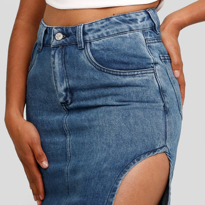 Falda Denim B-1773