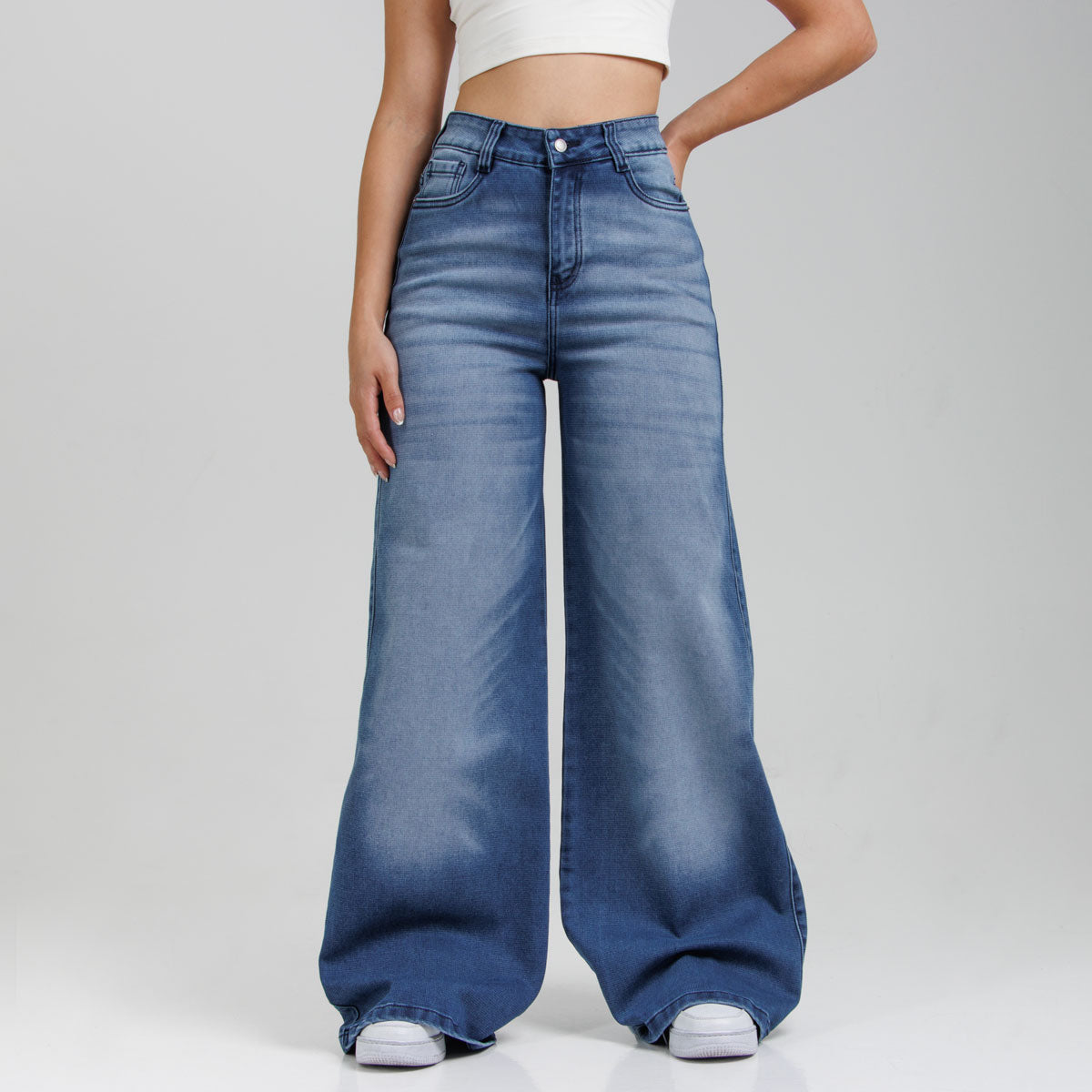 Jean Wide Leg Ax-2936 LIcrado